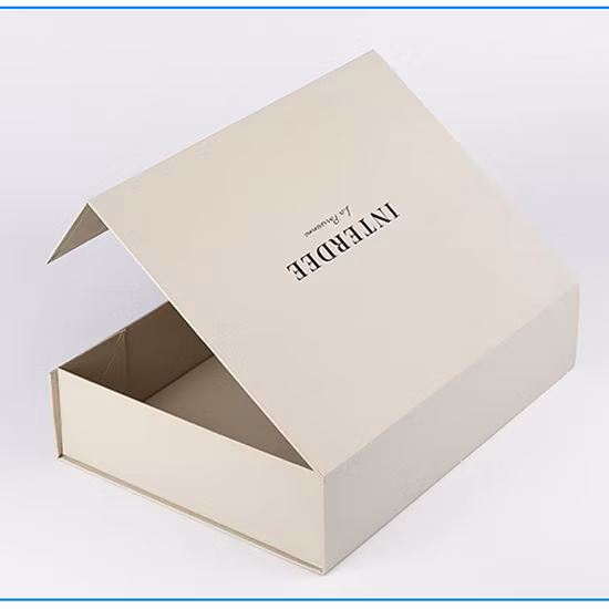 China Custom Foldable Cardboard Cosmetics Makeup Jewelry Clothes Magnetic Paper Gift Packing Box Watch Wedding Party Festival Gift Packaging Box