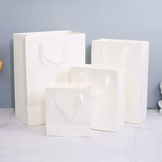 Custom High Quality Cosmetic Paper Printing Shopping Gift Bag
