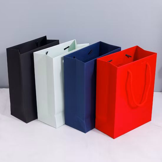 Custom High Quality Cosmetic Paper Printing Shopping Gift Bag